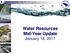Oconee County Utility Department. Water Resources Mid-Year Update January 18, 2017