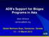 ADB s Support for Biogas Programs in Asia