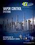 vapor control systems Quality, Dependability, Service. Reputation Built on Valve Concepts, Inc.   com A Cashco, Inc.
