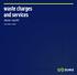 waste charges and services