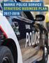 BARRIE POLICE SERVICE STRATEGIC BUSINESS PLAN