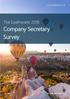 Company Secretary Survey