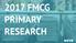 2017 FMCG PRIMARY RESEARCH