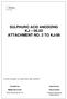 SULPHURIC ACID ANODIZING KJ ATTACHMENT NO. 2 TO KJ-06