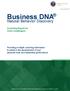 Business DNA. Natural Behavior Discovery