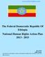The Federal Democratic Republic Of Ethiopia National Human Rights Action Plan