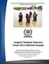 Support Pakistan Monsoon Flood-2013 Affected Peoples