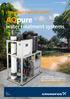 AQpure. water treatment systems COMMUNITY WATER SUPPLY MODULAR AND AUTOMATED ULTRAFILTRATION WATER TREATMENT FOR SUSTAINABLE DRINKING WATER