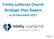 Trinity Lutheran Church Strategic Plan Report. as of December 2017