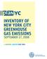 INVENTORY OF NEW YORK CITY GREENHOUSE GAS EMISSIONS