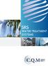 SRS WATER TREATMENT SYSTEMS