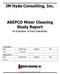 JM Hyde Consulting, Inc. ASEPCO Mixer Cleaning Study Report