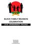 BLACK FAMILY REUNION CELEBRATION