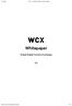 WCX The Global Digital Currency Exchange. Whitepaper. Global Digital Currency Exchange.