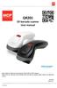 QR201 2D barcode scanner User manual