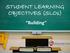 STUDENT LEARNING OBJECTIVES (SLOs) Building