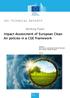 Impact Assessment of European Clean Air policies in a CGE framework