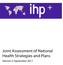 Joint Assessment of National Health Strategies and Plans