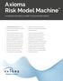 Axioma Risk Model Machine