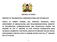 REPUBLIC OF KENYA OF INFORMATION, COMMUNICATIONS AND TECHNOLOGY MINISTRY OF INFORMATION, COMMUNICATIONS AND TECHNOLOGY