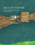MULCH COVER. A Practical Guide for Comparing Crop Management Practices