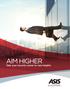 AIM HIGHER. Take your security career to new heights