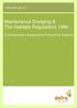 Maintenance Dredging & The Habitats Regulations 1994