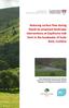 Reducing surface flow during floods by proposed landscape interventions at Gaythorne Hall Farm in the headwater of Scale Beck, Cumbria