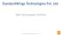Web Technologies Portfolio. StandardWings Technologies Pvt. Ltd.