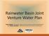 Rainwater Basin Joint Venture Water Plan