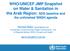 WHO/UNICEF JMP Snapshot on Water & Sanitation in the Arab Region: SDG baseline and the unfinished WASH agenda