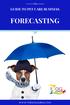 GUIDE TO PET CARE BUSINESS FORECASTING