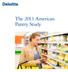 The 2013 American Pantry Study