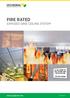 FIRE RATED EXPOSED GRID CEILING SYSTEM
