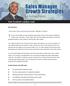 Sales Manager Growth Strategies By Brian Tracy