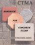 II- Concrete Tile Tales! III- IV- VI-