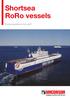 Shortsea RoRo vessels