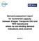 Demand assessment report for incremental capacity between Enagas Transporte SAU