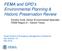 FEMA and GPD s Environmental Planning & Historic Preservation Review