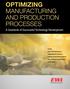 OPTIMIZING MANUFACTURING AND PRODUCTION PROCESSES