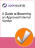 A Guide to Becoming an Approved Internal Verifier