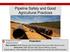 Pipeline Safety and Good Agricultural Practices