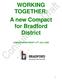 WORKING TOGETHER: A new Compact for Bradford District