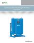 Continuous Flow Breathing Air Purifiers CATALITE CBA SERIES