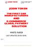 JCOIN TOKEN THE FIRST CAR MANUFACTURERS SOLUTION WHITE PAPER LAST UPDATED 20/03/2018.