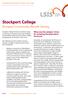 Stockport College. Stockport Community Benefit Society. Emerging governance models case study