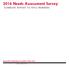 2016 Needs Assessment Survey SUMMARY REPORT TO NPCC MEMBERS