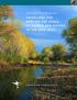 Sustainable Water Management: GUIDELINES FOR MEETING THE NEEDS OF PEOPLE AND NATURE IN THE ARID WEST