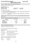 PC RTV 450 Silicone Adhesive August 18, 2009 Material Safety Data Sheet