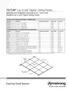 TECTUM Lay-in and Tegular Ceiling Panels Assembly and Installation Instructions for 1-Inch Thick Standard Lay-in and Tegular Ceiling Panels